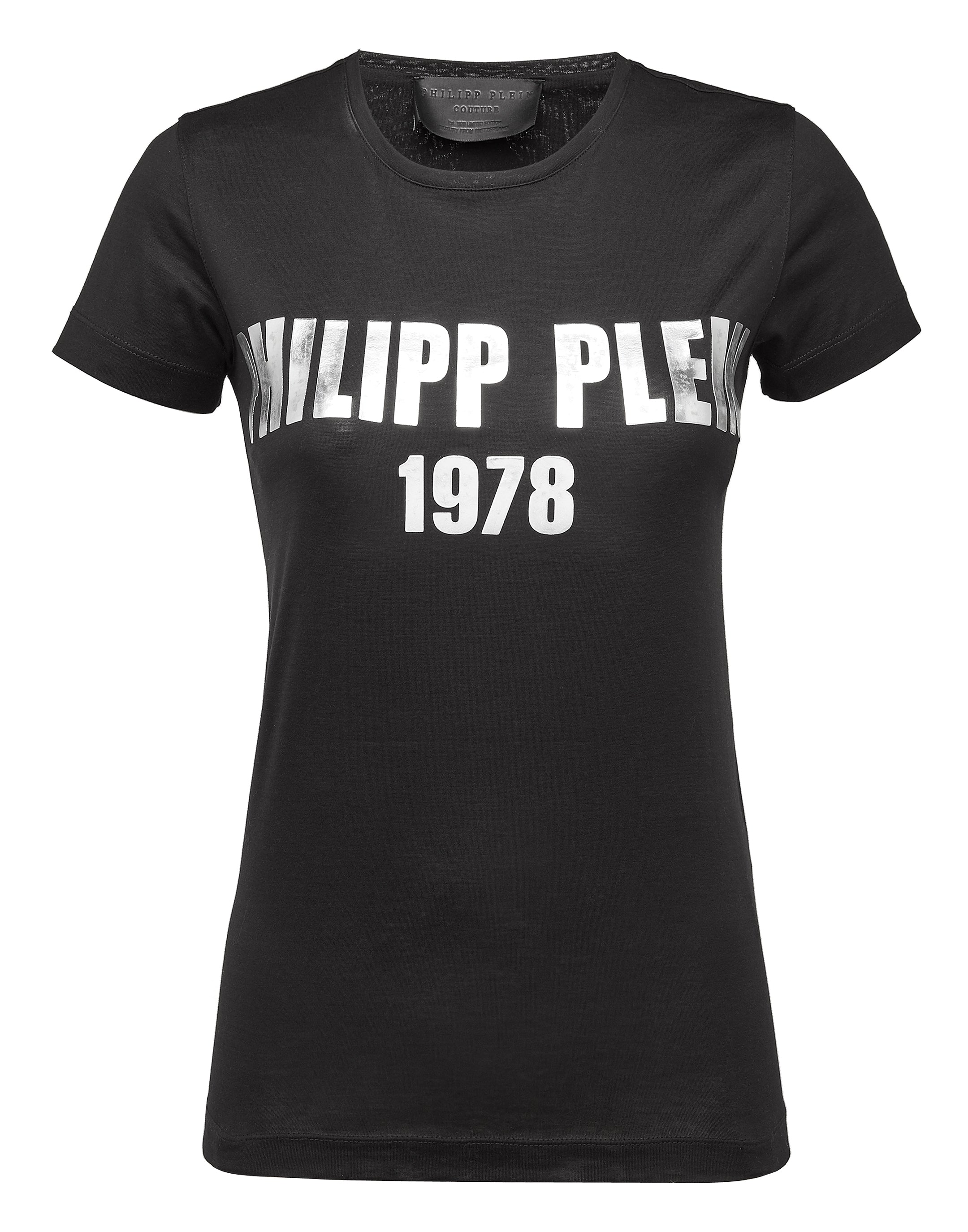 

Футболка с круглым вырезом SS "Graet PP 78" PHILIPP PLEIN, черный