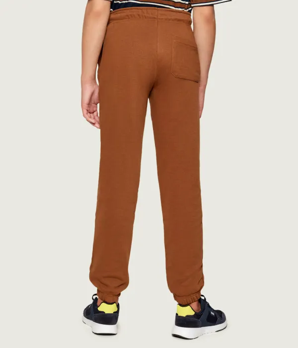 Поднятые университетские спортивные штаны Regular fit Tommy Hilfiger, коричневый — фото 3