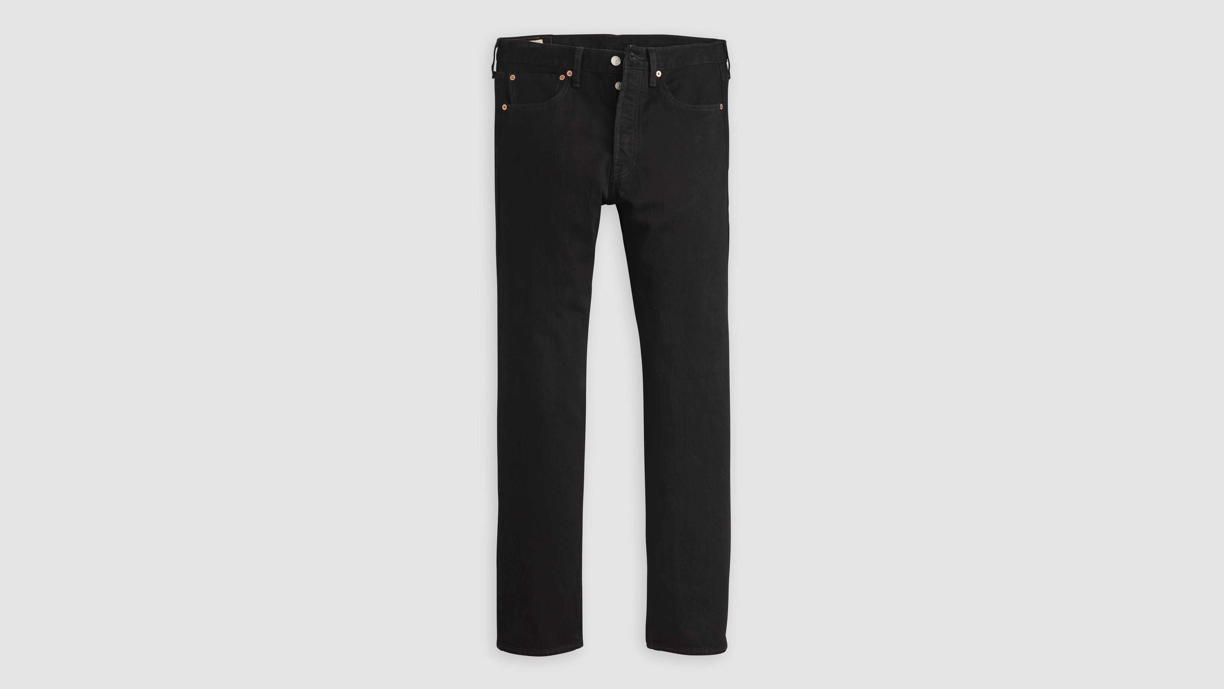 Мужские джинсы 501 Original Fit Levi's, черный — фото 4