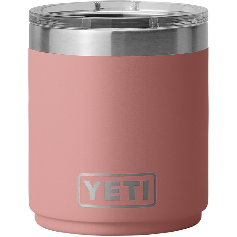 

Изолированная кружка Rambler 10 унций 20 Lowball Yeti Coolers, розовый