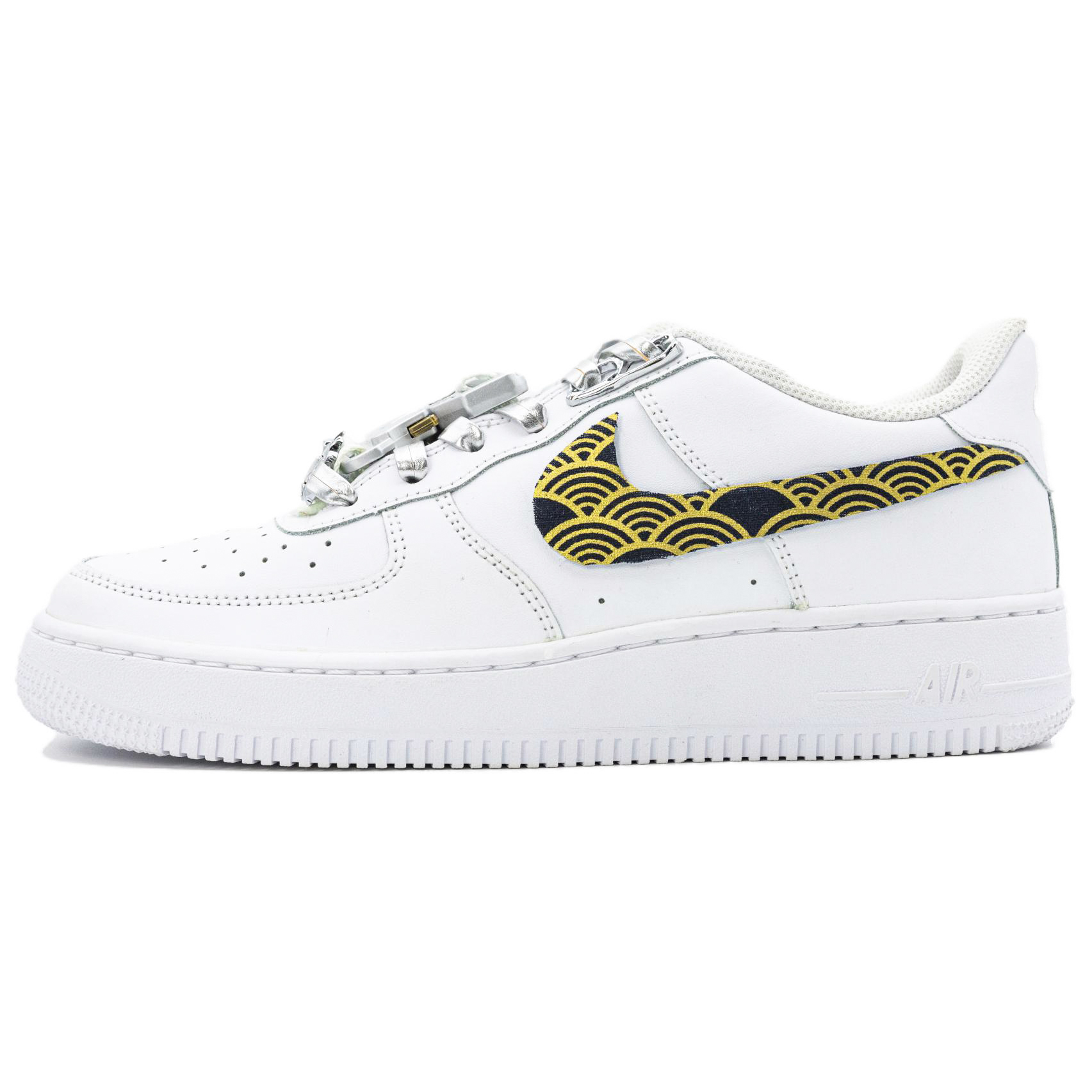 

Nike Кроссовки Air Force 1 Titanium Halo с антискользящим покрытием, износостойкие, низкие, для скейтбординга, мужские, белые