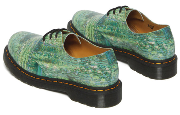 Тапочки the national gallery 1461 lily pond shoes 'green' Dr. Martens, зеленый — фото 4