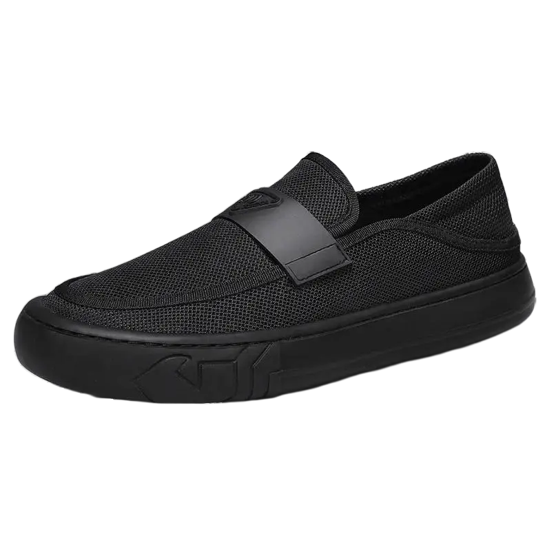 

ZULISHI Низкие повседневные кроссовки мужские черные