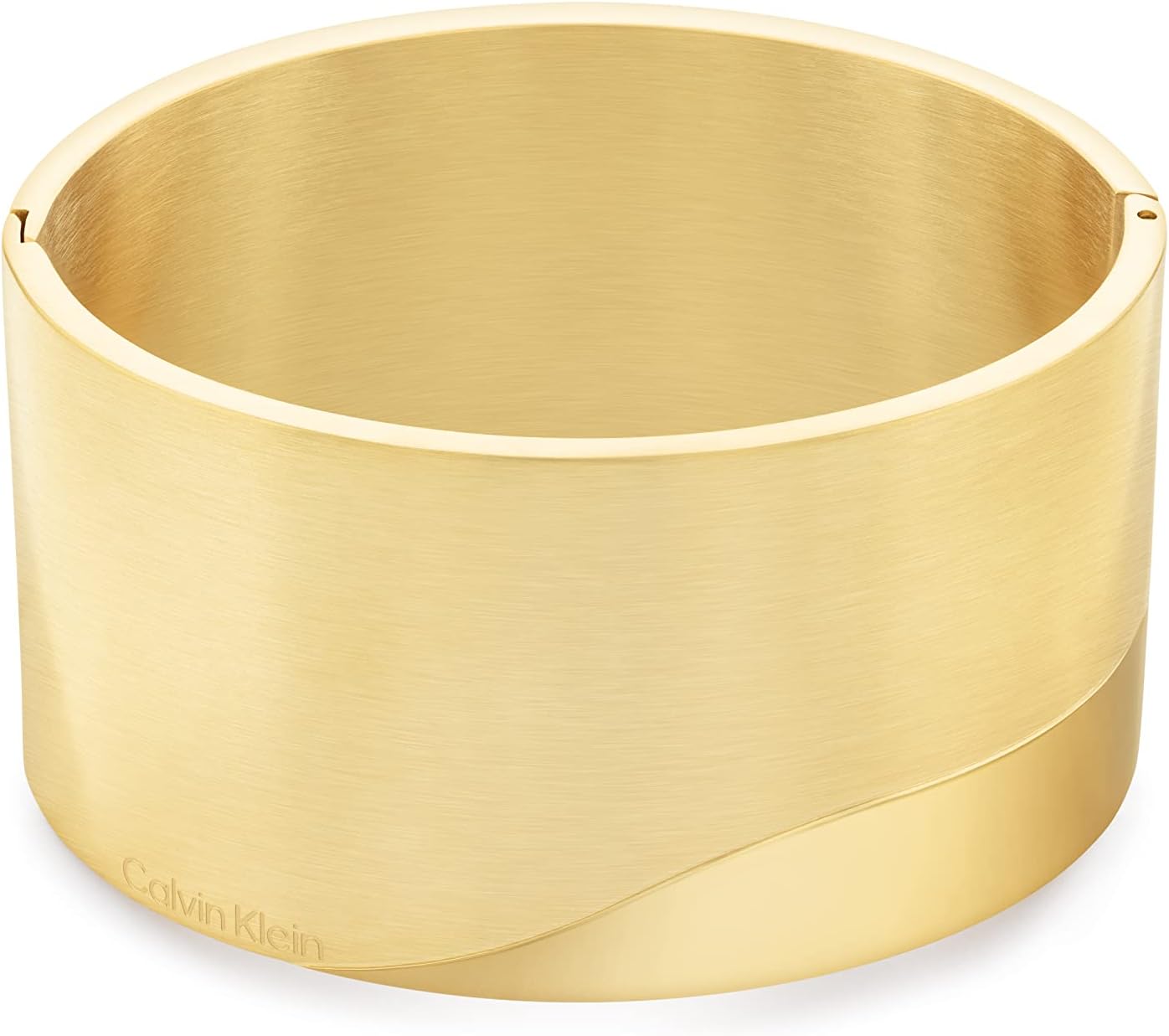 

Женский браслет Calvin Klein: элегантный минимализм с контрастной отделкой, Gold Plated