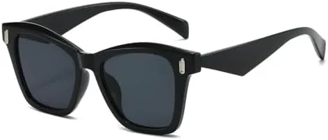 

Женские солнцезащитные очки, модные винтажные солнцезащитные очки, женские очки с защитой от УФ-излучения UV400, мужские солнцезащитные очки MTZJH, Black