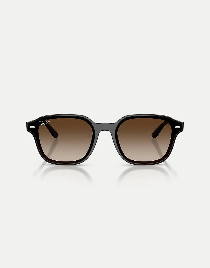 

Солнцезащитные очки Ray-Ban Rb4458d квадратной формы с коричневыми линзами в прозрачном темно-коричневом цвете