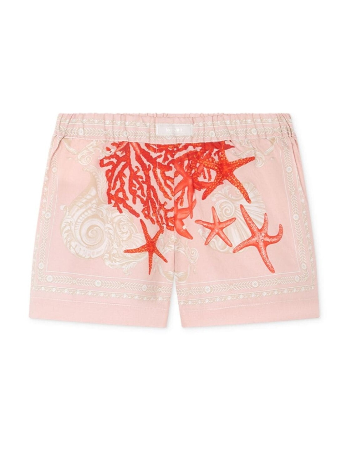 

Шорты с принтом Barocco Versace Kids, розовый