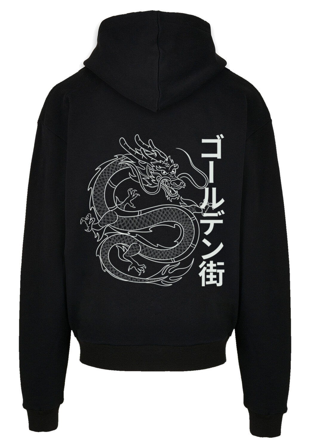 

Пуловер F4NT4STIC Ultra Heavy Hoodie Drache Golden Gai, черный