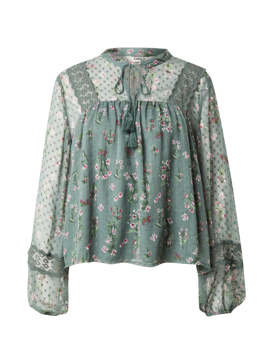 

Блузка ONLY ONLTessa Eliza, цвет Olive/Fir
