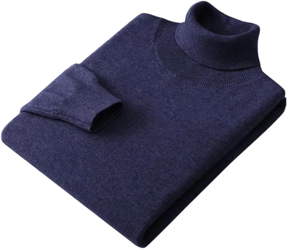 

Мужской водолазный свитер с длинным рукавом