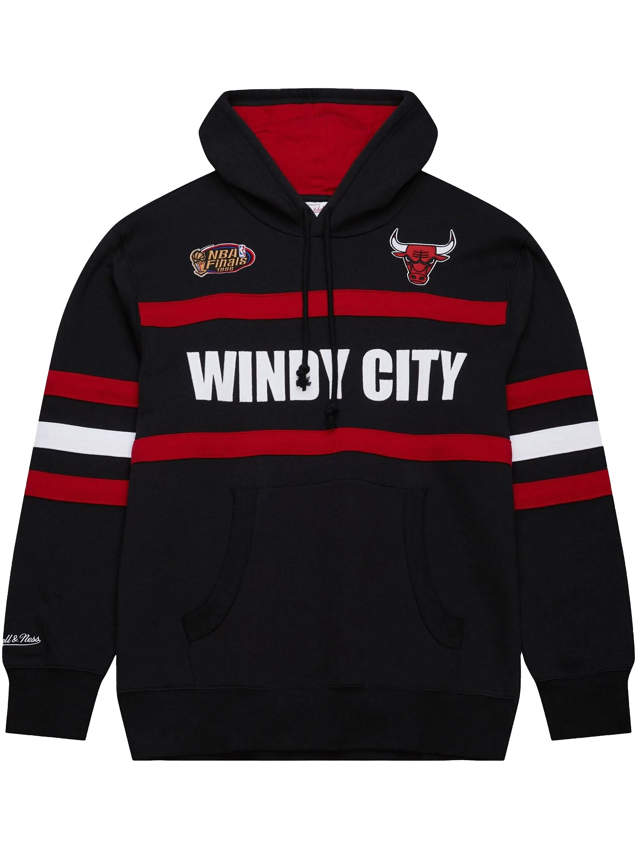 

Худи NBA Head Coach Vintage Logo Bulls Mitchell & Ness, черный