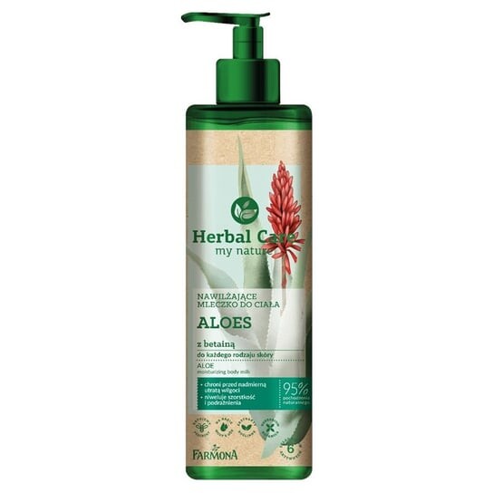 

Увлажняющее молочко для тела с алоэ 400 мл Farmona Herbal Care