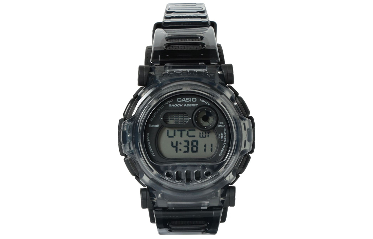 

G-SHOCK Часы-унисекс с кварцевым механизмом G SHOCK BEAMS Collaboration и ремешком из смолы, серый циферблат