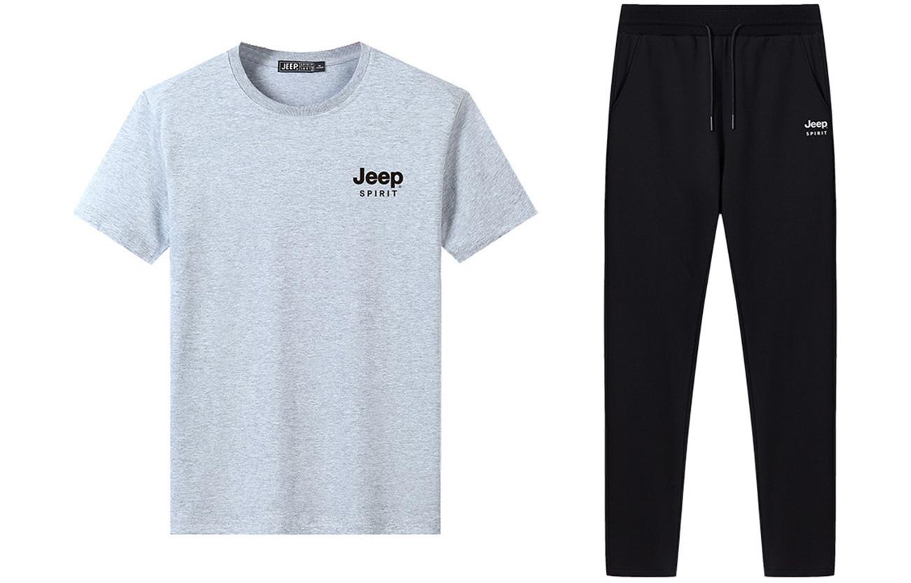 

Повседневная спортивная одежда мужская JEEP SPIRIT, светло-серый+черный