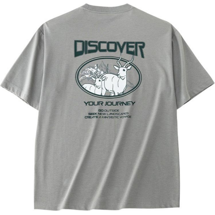 

Футболка Unisex Cosmic Gray CHAOJIANTA