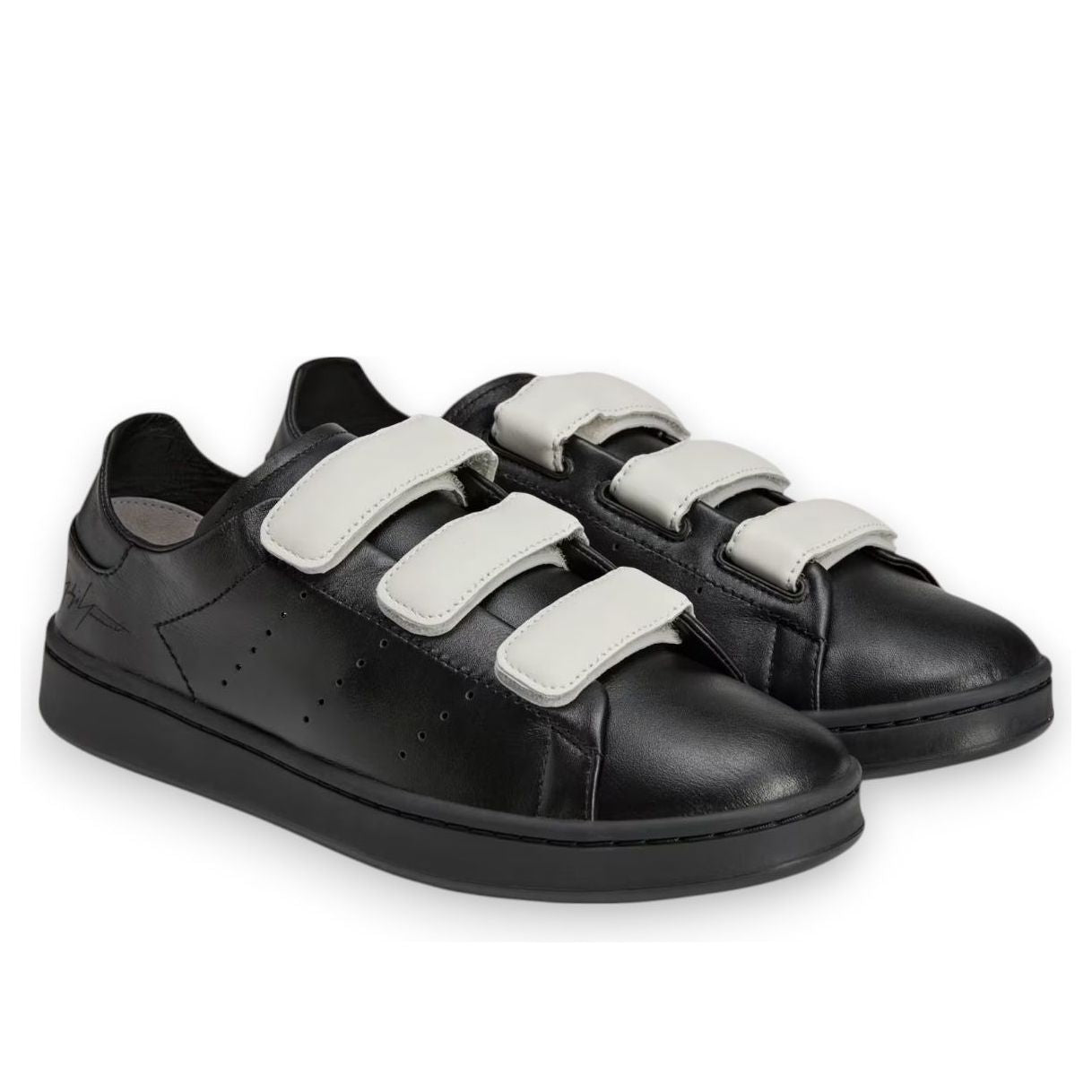Кроссовки adidas Y-3 Stan Smith Velcro 'Black Orbit Grey' — фото 2
