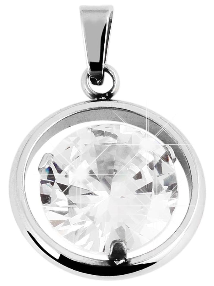 

Adeliás Женский кулон из нержавеющей стали серебристого цвета