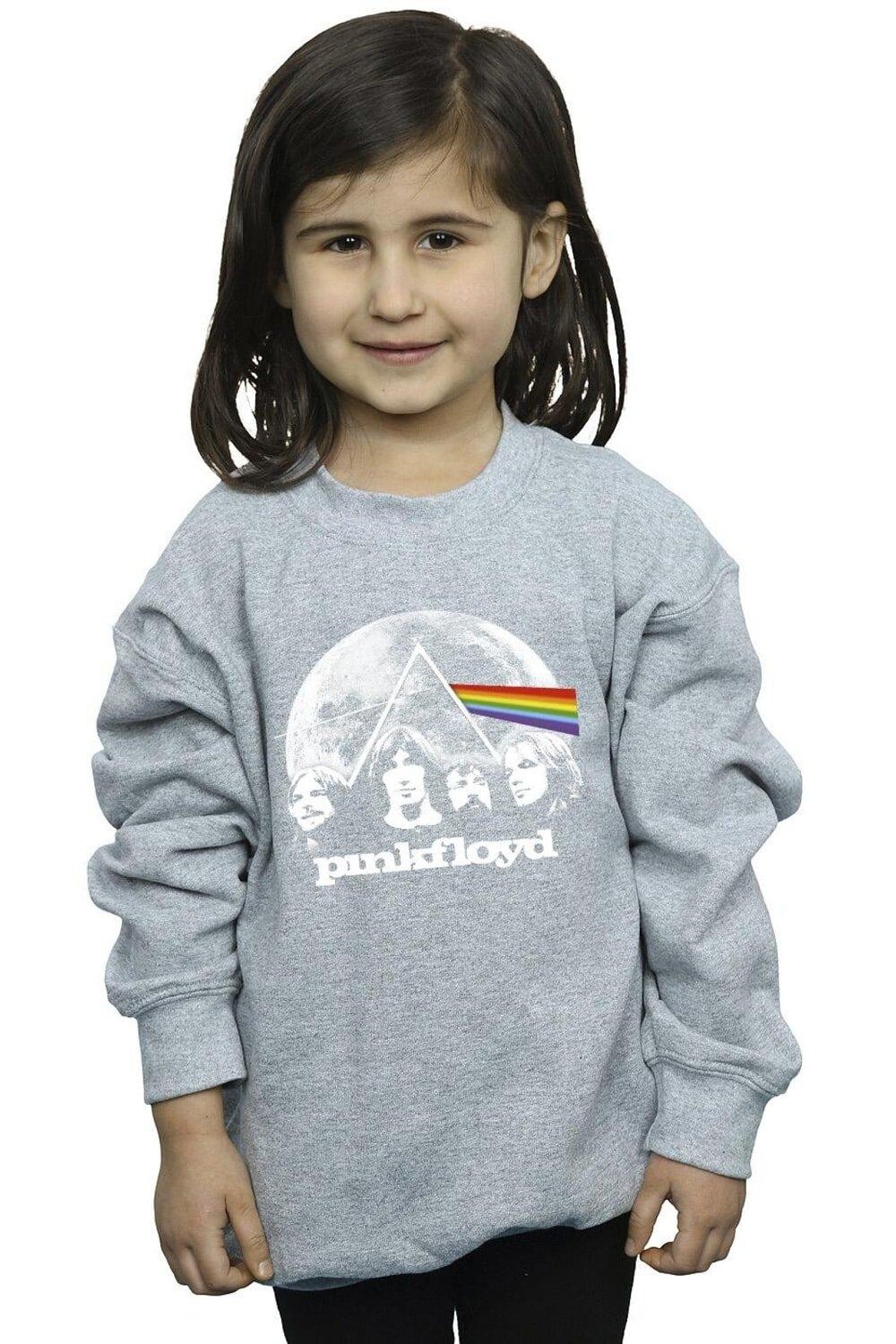 

Синий свитшот Moon Prism Pink Floyd, серый
