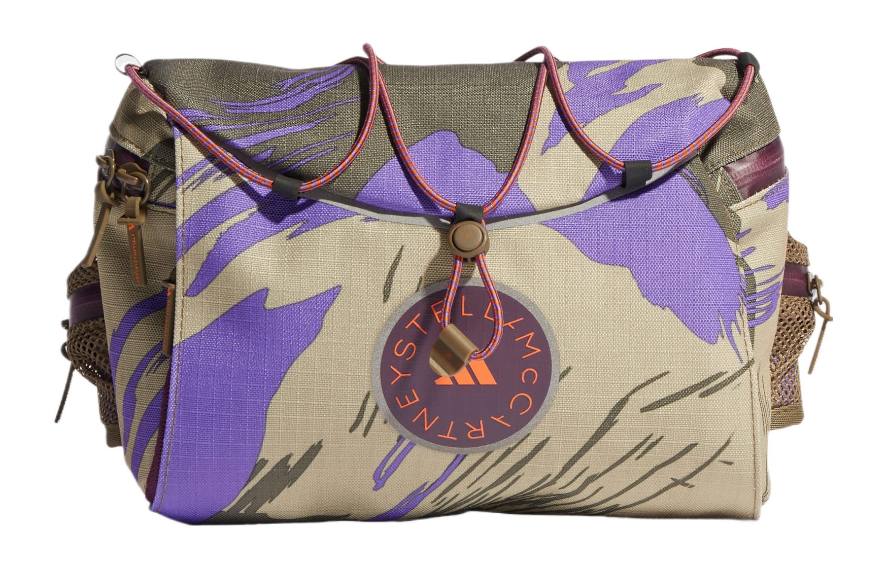 

Stella McCartney Collaboration Женская Поясная Сумка из Переработанного Полиэстера Мультиколор и Uniform Orange и Night Red Adidas