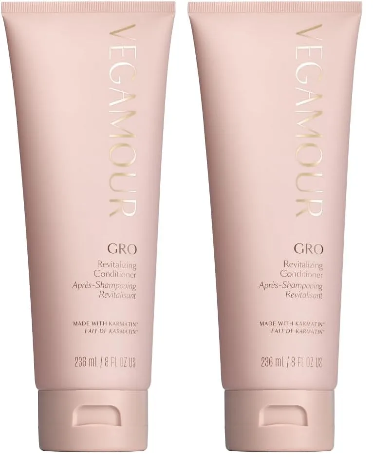 VEGAMOUR GRO восстанавливающий кондиционер для истонченных волос, 8 fl oz, 2 шт 237 мл полноразмерный (2 шт.)