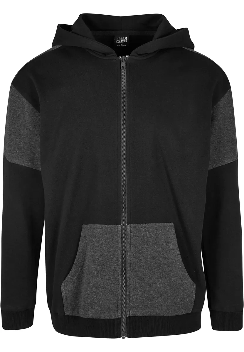 

Толстовка URBAN CLASSICS " Urban Classics Men's Oversized Patch Zip Hoody", черный