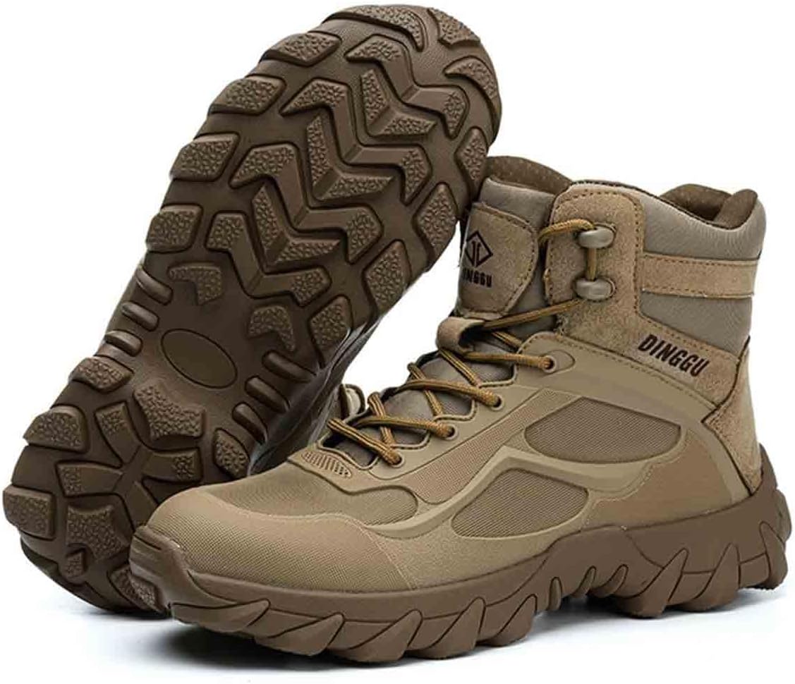 

Мужские защитные ботинки, стальные носки против раздавливания и проколов, противоскользящие и износостойкие защитные ботинки, удобные защитные кроссовки для фабрик и шахт Hancha, коричневый