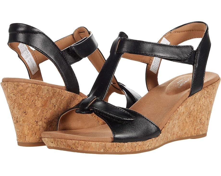 

Туфли Rockport Blanca T Strap, черный