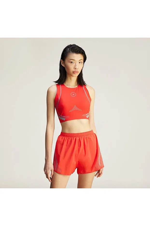 Женская футболка из полиэстера Adidas, Orange