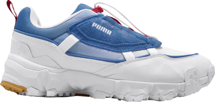 

Кроссовки Puma Sonic x Trailfox Overland Youre Too Slow, белый, Белый;синий, Кроссовки Puma Sonic x Trailfox Overland Youre Too Slow, белый