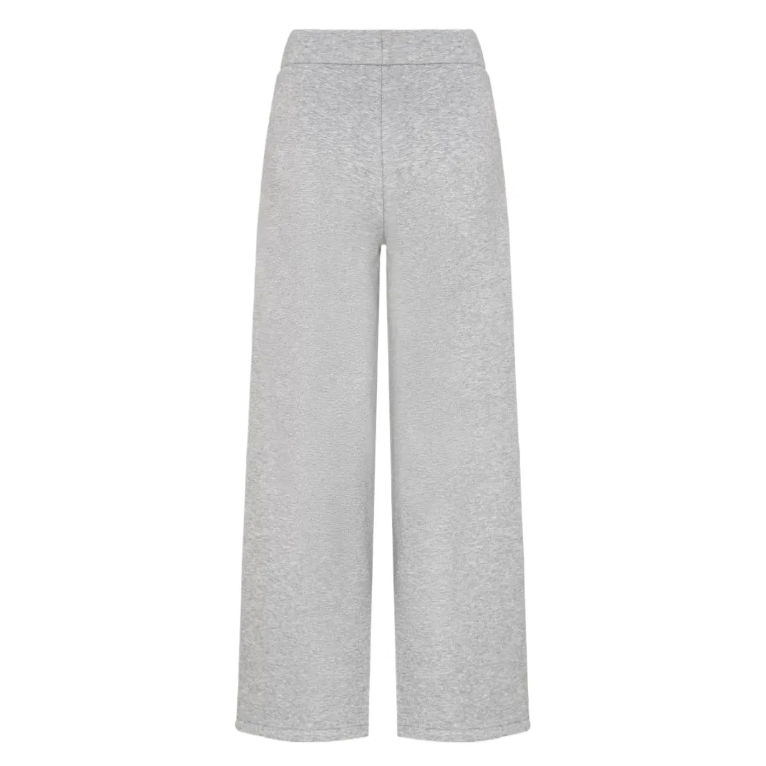 Женские трикотажные штаны с манжетами Adidas Sportlife, Medium Heather Gray — фото 3