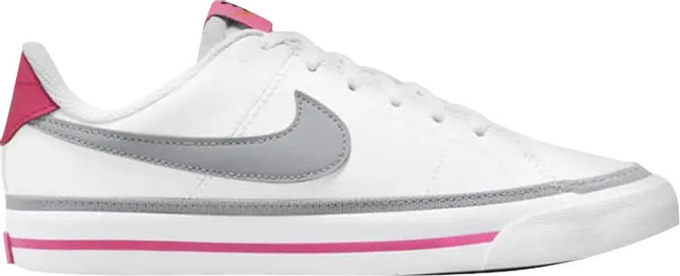 

Кроссовки Nike Court Legacy GS 'White Pink Prime Light Smoke Grey', белый