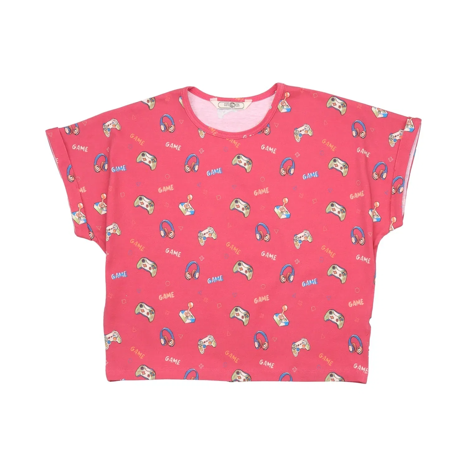 Футболка с принтом Game-T-Shirt Walkiddy, разноцветный — фото 3