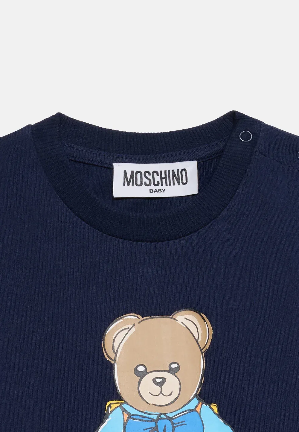 Футболка с принтом Moschino, Blu Navy — фото 4