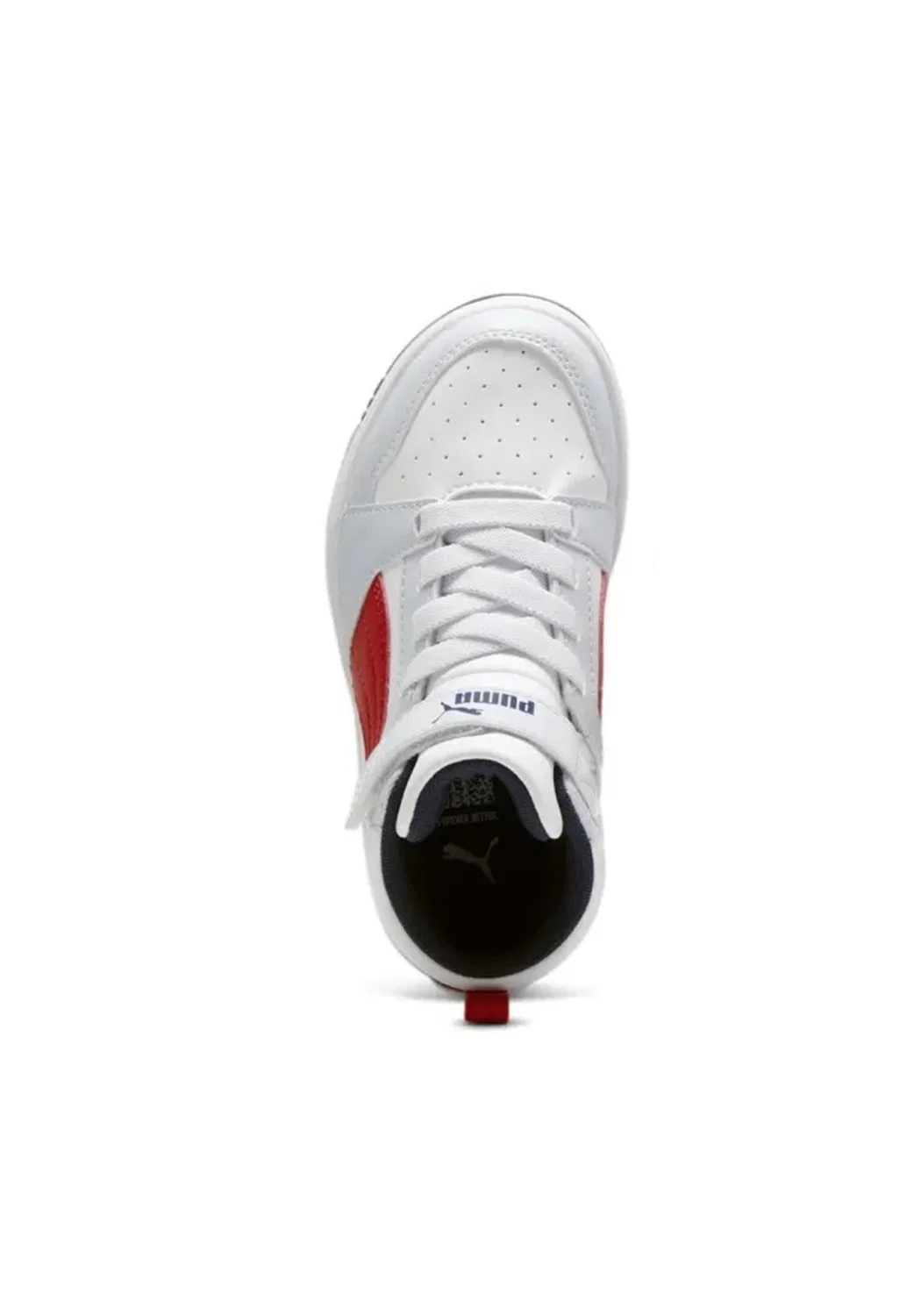 Детские кроссовки с высоким берцем Puma Rebound V6 Mid AC+ PS, Bunt — фото 4