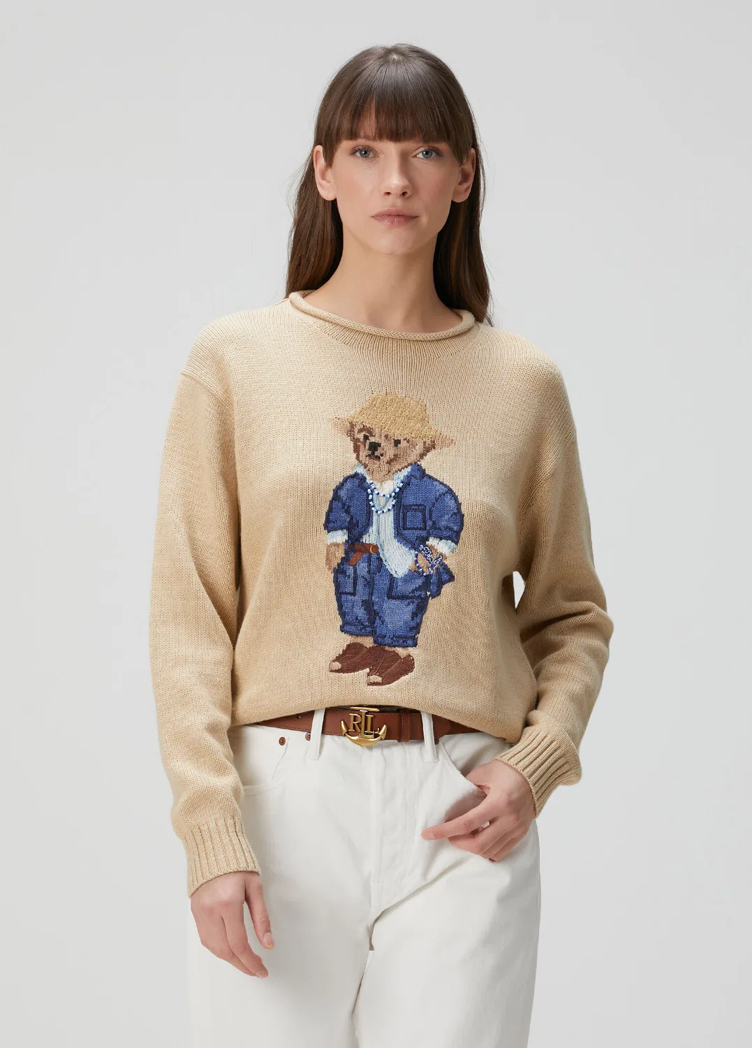 Свитер Polo Bear с вышивкой Polo Ralph Lauren, bej