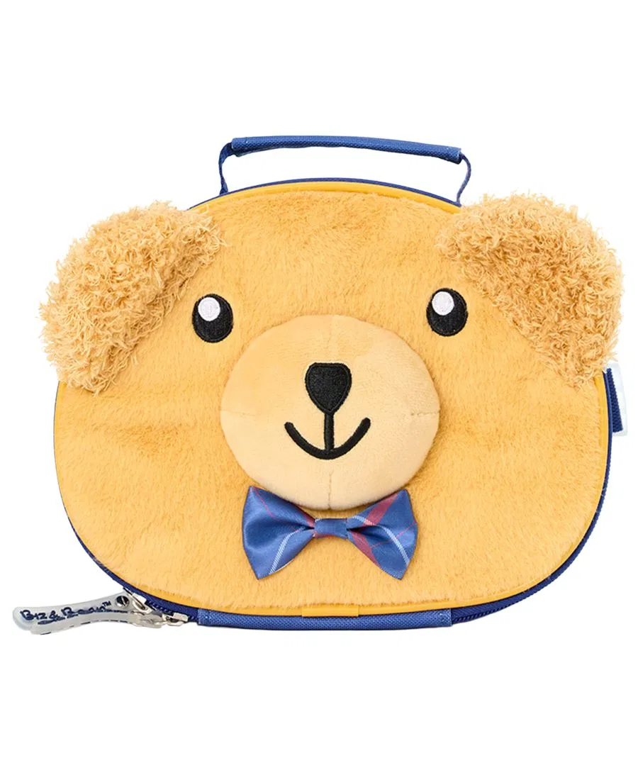 Детский рюкзак с ланч-боксом Bear Preschool, комплект Biz & Bean, Blue/Yellow — фото 3