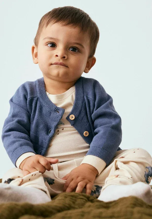 Кардиган хлопковый Cardigan Name It Vintage Indigo, индиго