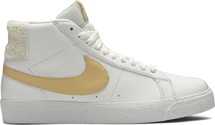 Кроссовки Nike Blazer Mid SB 'Core Gold', золотой - фото