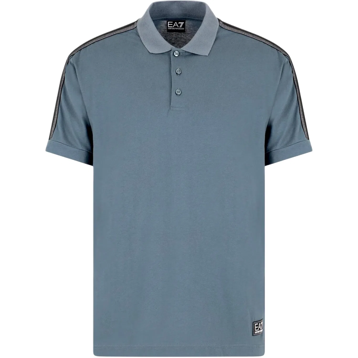 Мужское поло EMPORIO ARMANI, Цвет Graphite Green