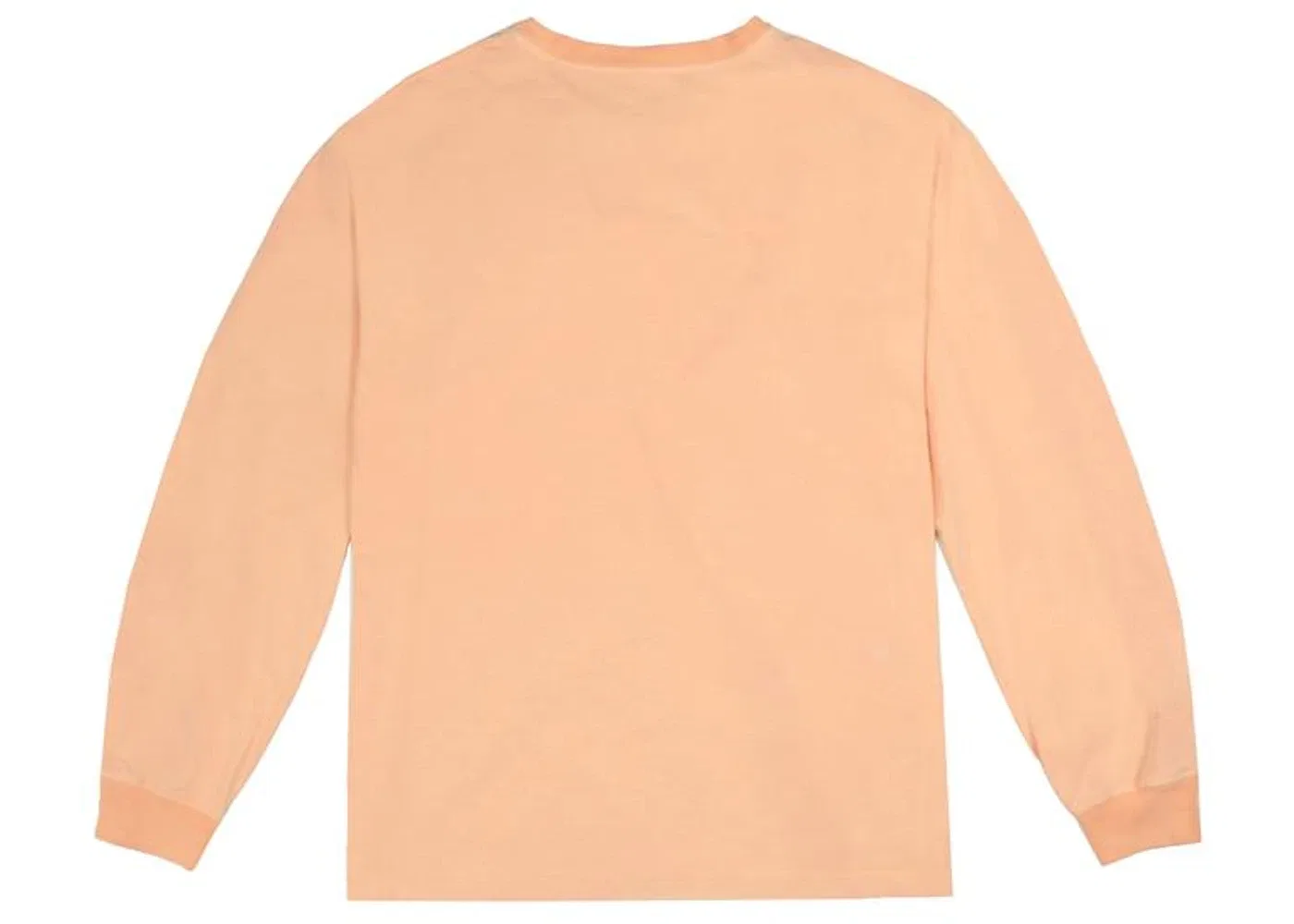 Унисекс футболка с длинным рукавом с принтом Tee Adidas, Neon Orange — фото 2