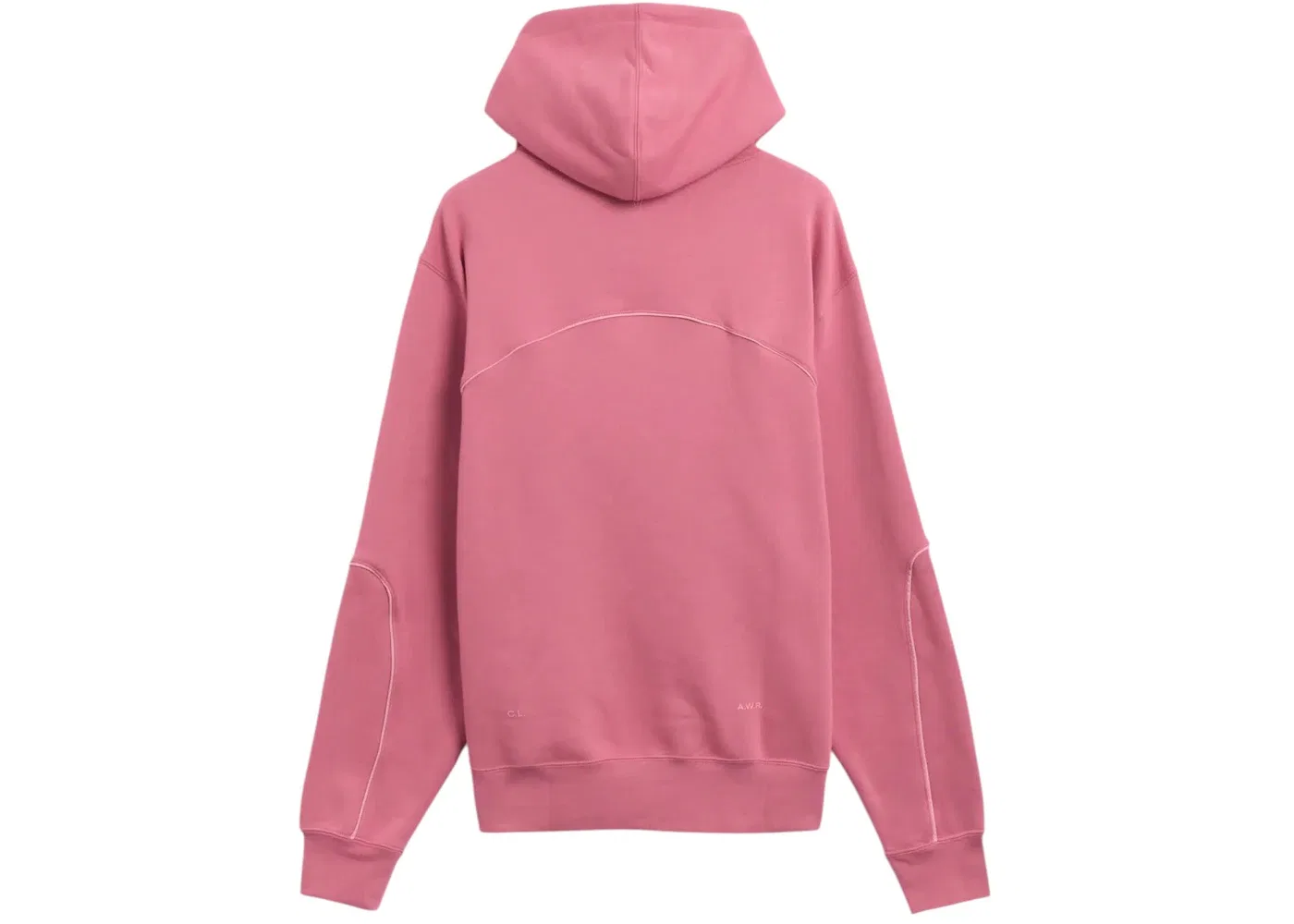 Мужская флисовая худи Nike x NOCTA NRG CS Fleece Pullover Hoodie Nike, Dessert Berry — фото 2