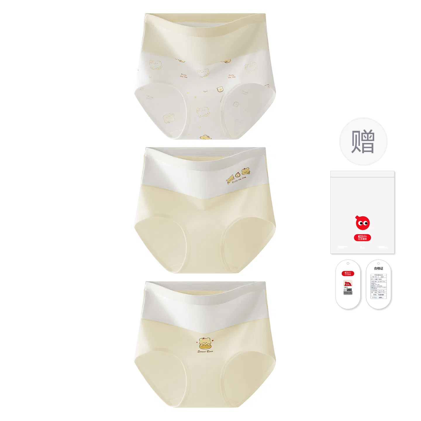Детское белье для девочек хлопковое Red bean, Heather Navy