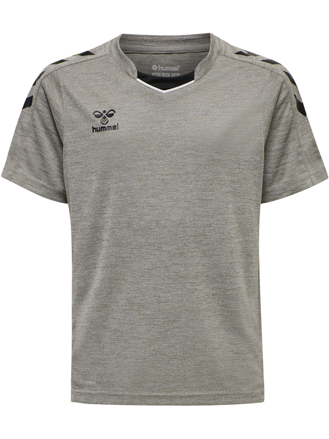 

Hmlcore Xk Поли Джерси S/S Kids Джерси S/S Unisex Kids HUMMEL, темно-серый