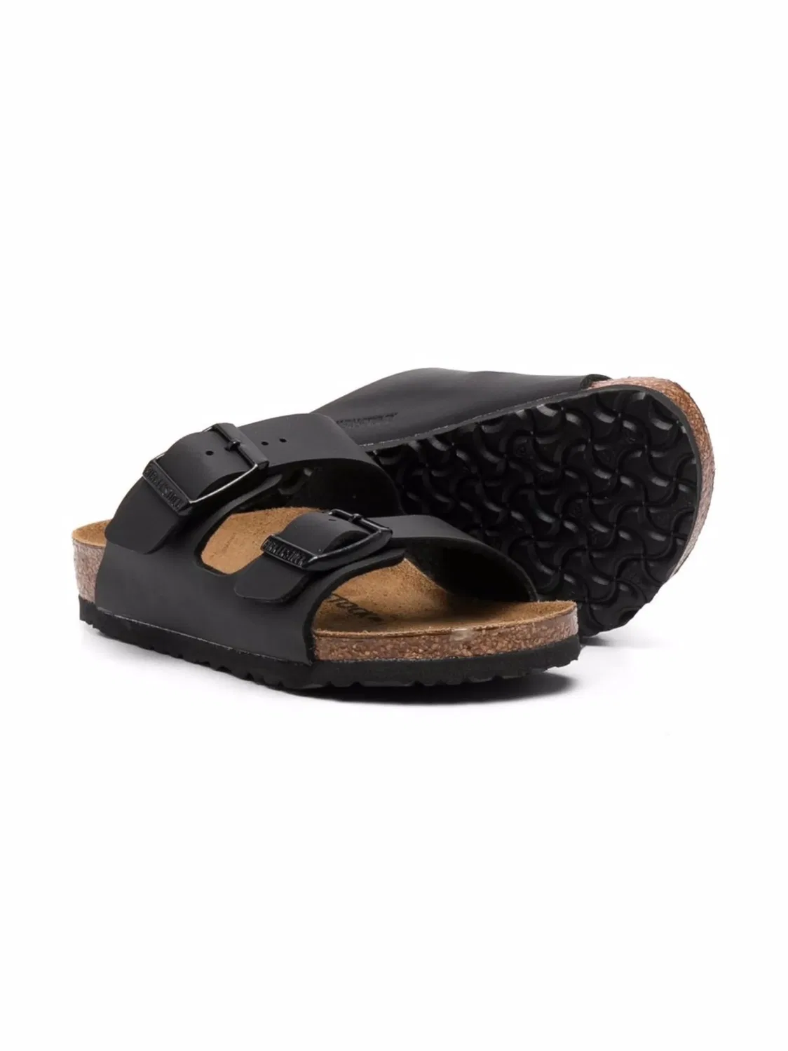 Сандалии с пряжкой Аризона Birkenstock, черный — фото 3