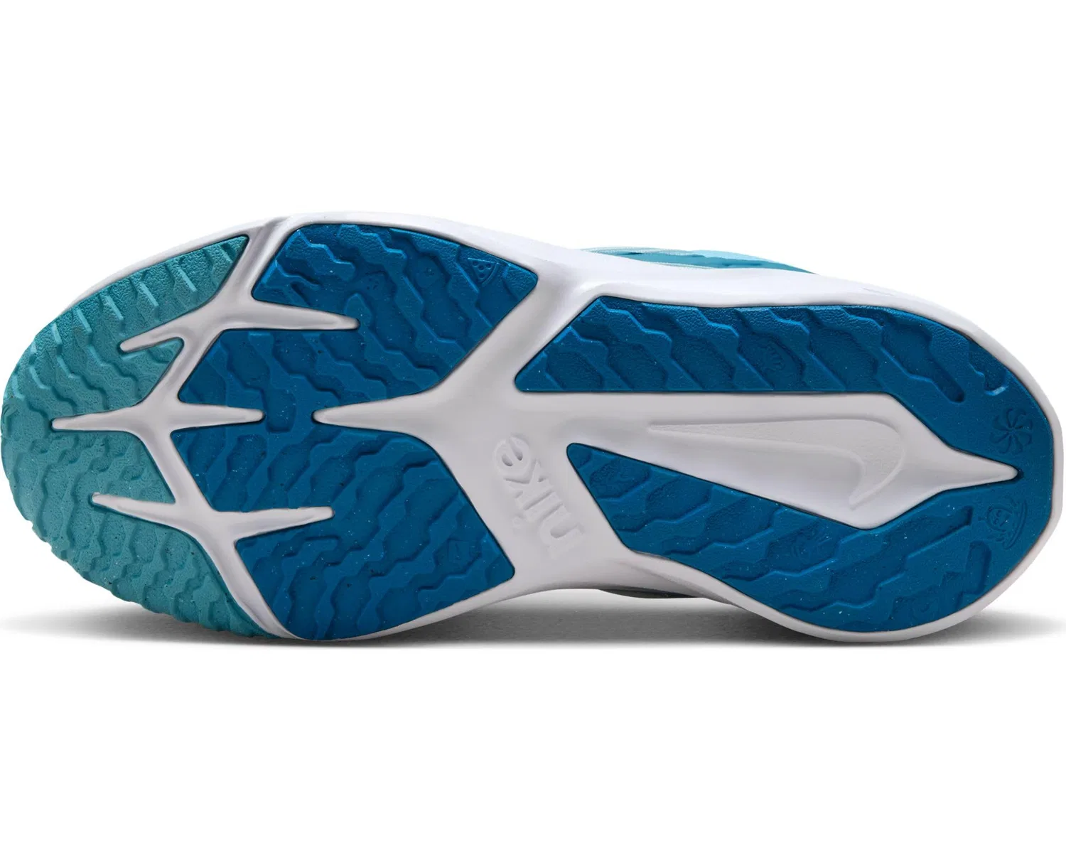 Детские кроссовки для мальчиков с сетчатым верхом NIKE Star Runner 4 NIKE, Glacier Blue Denim Turq Astronomy Blue — фото 3