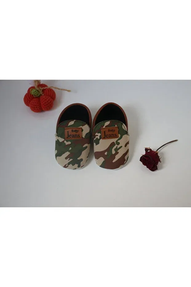 Детские тапочки для мальчиков с камуфляжным принтом Zindrellakids, Camouflage 2