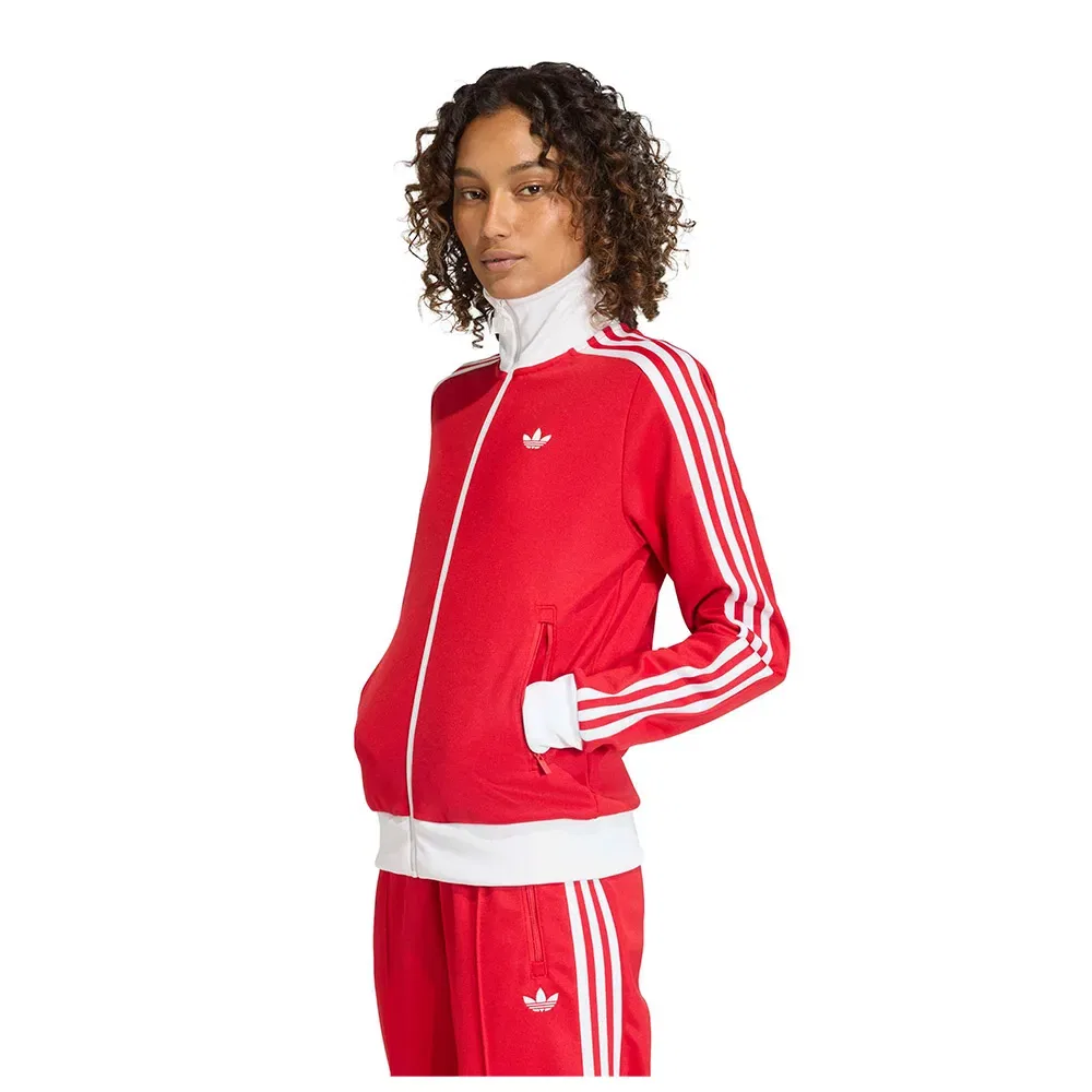 Худи на молнии Classic Adidas Originals, красный