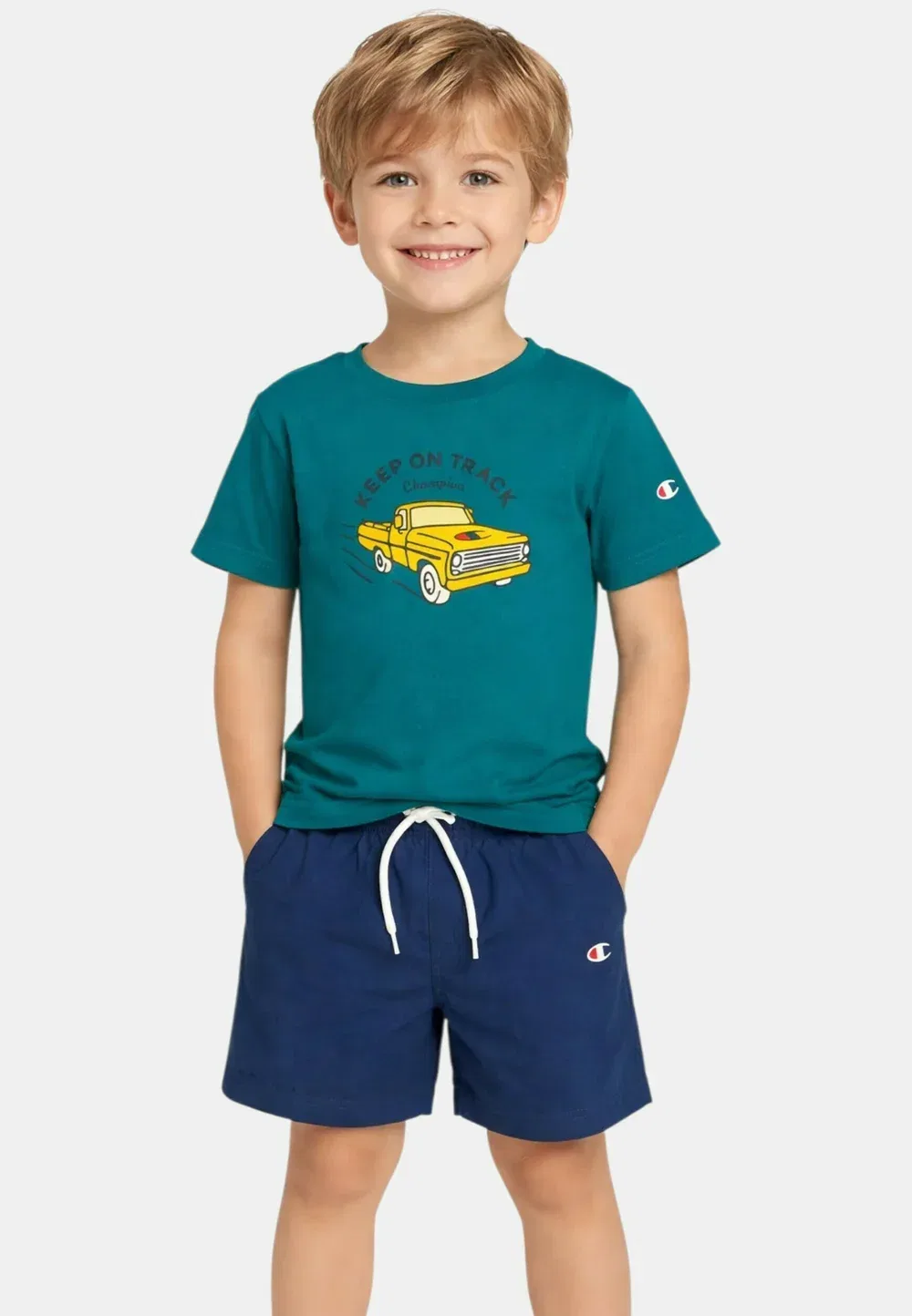 Set col gs511 - shorts Champion, Green