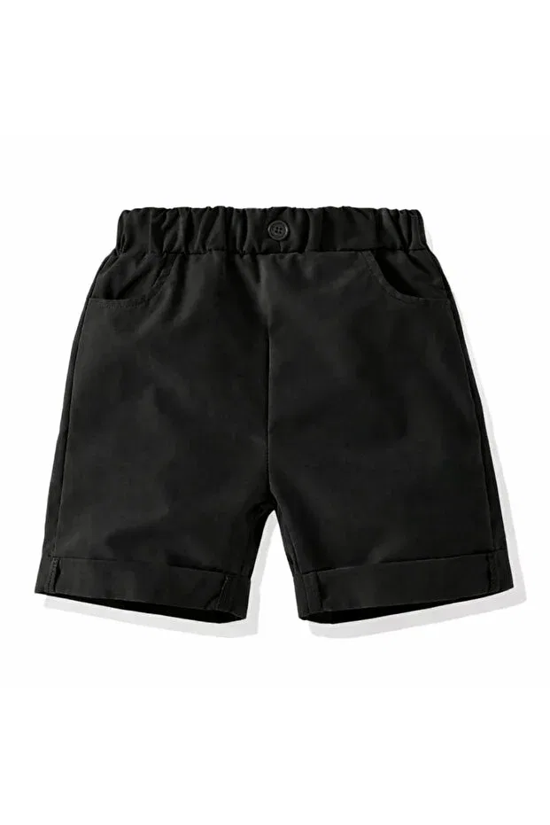 Детские спортивные шорты для девочек Plain Shop, Black