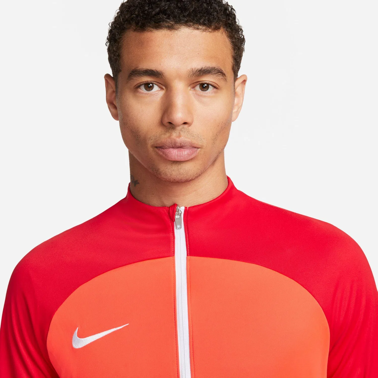 Мужская тренировочная куртка Academy Pro Dri-Fit Nike, Rot Bordeaux Weiss — фото 3